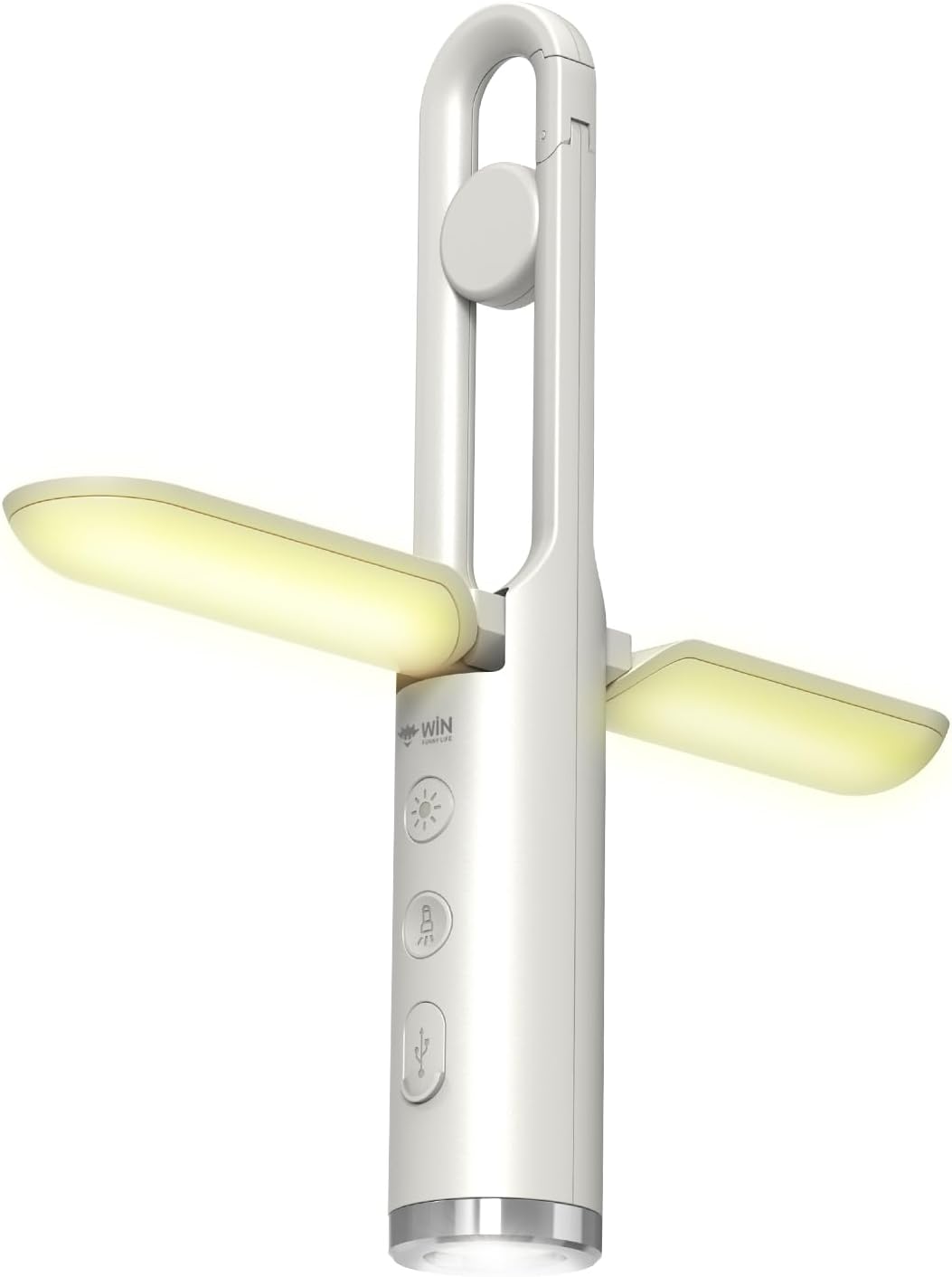 LED Camping Lantern, Rechargeable Emergency Light for Power Outages, Portable Outdoor Flashlight, 9 Modes Collapsible Lightweight Hanging Lamp for Home, Camping, Hiking, Fishing