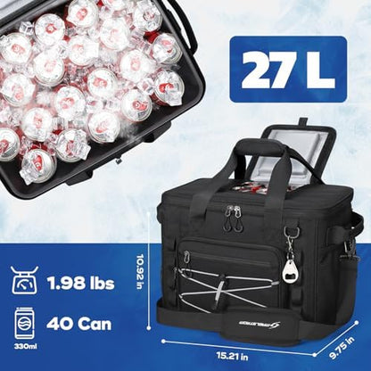 Maelstrom 30/40 Can Soft Cooler Bag, Leakproof Insulated Ice Chest