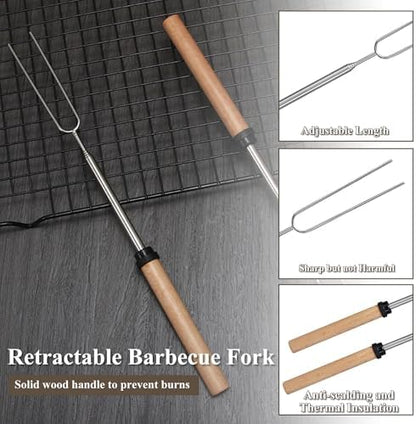 Camping Cooking Utensils Set, Silicone Cookware for Travel BBQ
