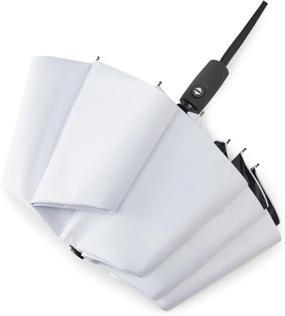 G4Free UPF 50+ UV Protection Large Travel Umbrella 42/46 Inch Auto Open Close Windproof Sun Blocking Umbrella