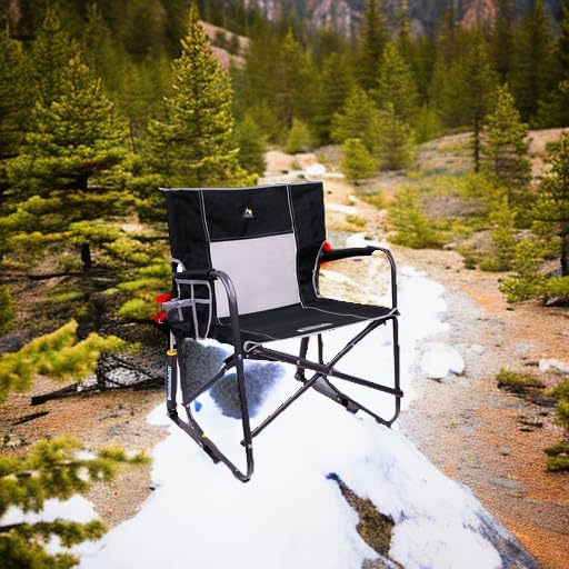 GCI Outdoor Freestyle Rocker XL Camping Chair - Black