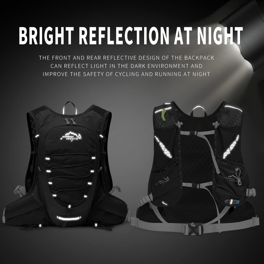 Running Hydration Vest for Men Women Water Backpack for Running 3L Running Hydration Pack for Trail Running Marathon Race Hiking