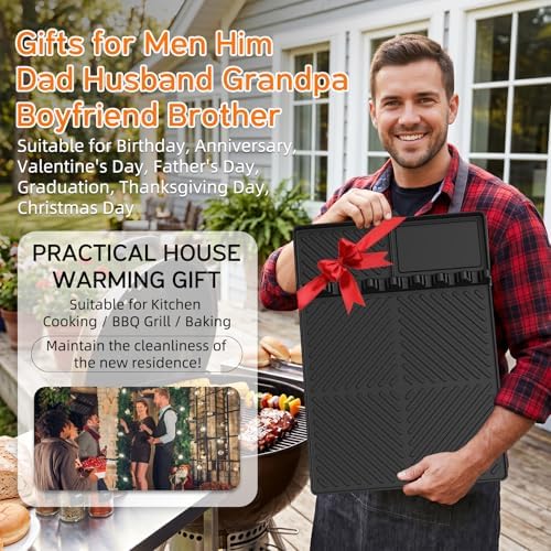 Find law Silicone Tools Mat for Griddle & Kitchen Countertop