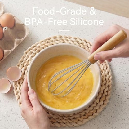 Silicone Kitchen Utensils Set, Heat-Resistant Cooking Utensils, BPA-Free