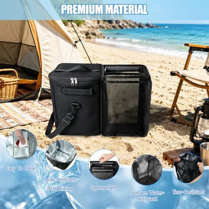 Cooler Insert for X Large Bogg Bag Leakproof Insulated with Mesh Organizer