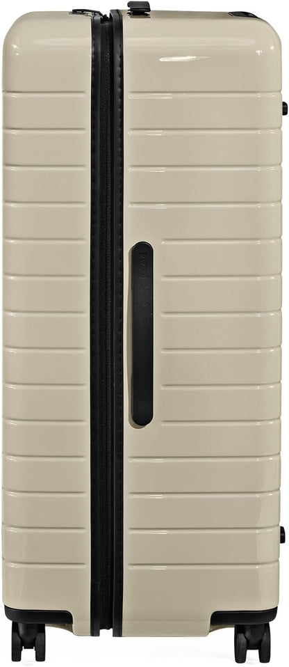 Away Large Trunk Luggage, 31 Inch Hardside Suitcase with Spinner Wheels, Lightweight & Durable, TSA Lock, Ideal for Long Trips, Salt White