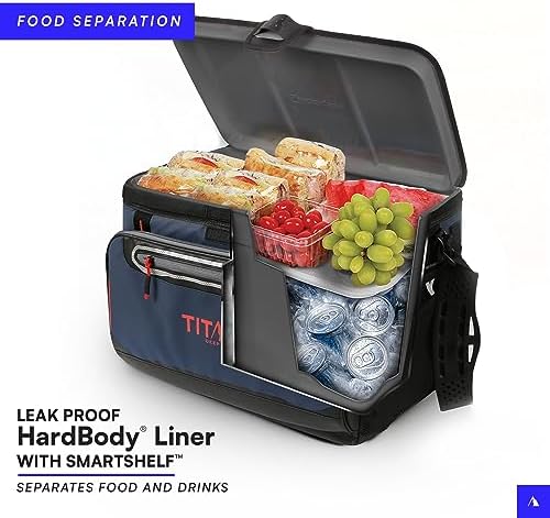 Titan Zipperless HardBody Cooler, Keeps Ice 2 Days