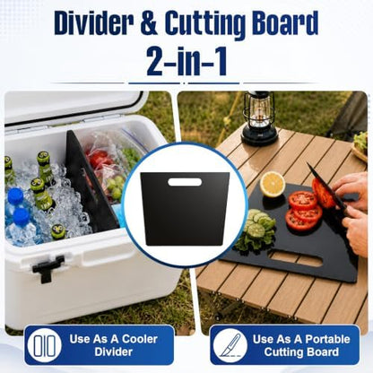 Cooler Divider Cutting Board Compatible with YETI Tundra 65 Quart Cooler