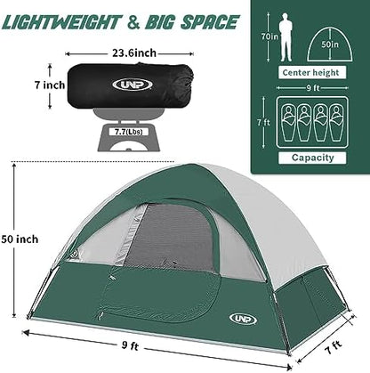 Camping Tent 2-4 Person Dome Tents