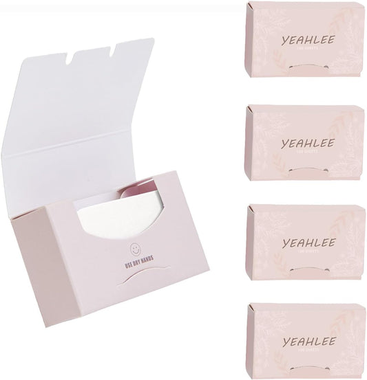 500 Sheets Disposable Paper Soap Sheets for Travel, 5 Boxs Mini Portable Hand Paper Soap for Hand Washing During Camping, Hiking, and School Activities