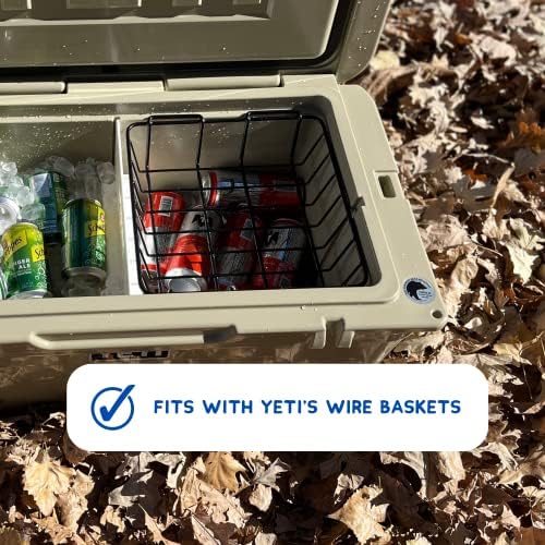 Above Sea Level Ice Pack Divider Compatible with YETI Coolers - Choose Your Size (Tundra Haul, 35/45, 65, Roadie 32, 48/60) - Freeable Cooler Insert for Tundra and Roadie Ice Chests