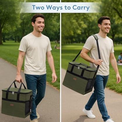 Lifewit Cooler Bag 30/50/60 Cans Collapsible, Insulated Large Lunch Bag