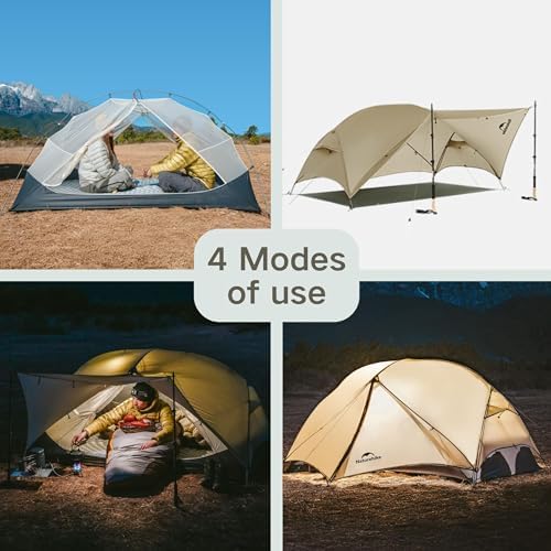 Naturehike Mongar 2 Person Ultralight Backpacking Tent for Camping