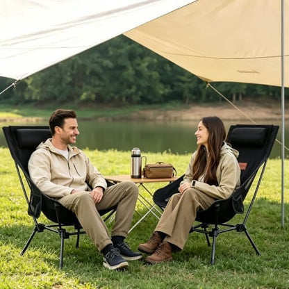 High Pack Folding Lightweight Camping Chair with Carry Bag