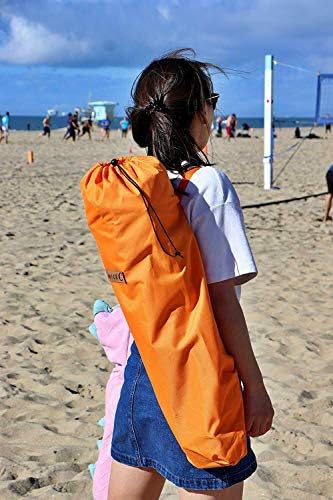 Nice C Low Beach Camping Folding Chair, River Sand Lake Chair (1P, Orange)
