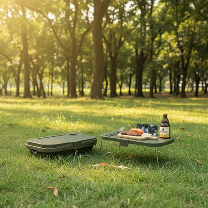 Collapsible Picnic Basket with LID,Foldable Food Storage Container for Camping,Fruit Washing,Chilled Drinks,Outdoor Travel and Kitchen Use