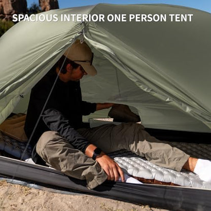 Naturehike Mongar Upgraded 1/2/3 Person Backpacking Tent,Waterproof Lightweight Camping Tent with Footprint