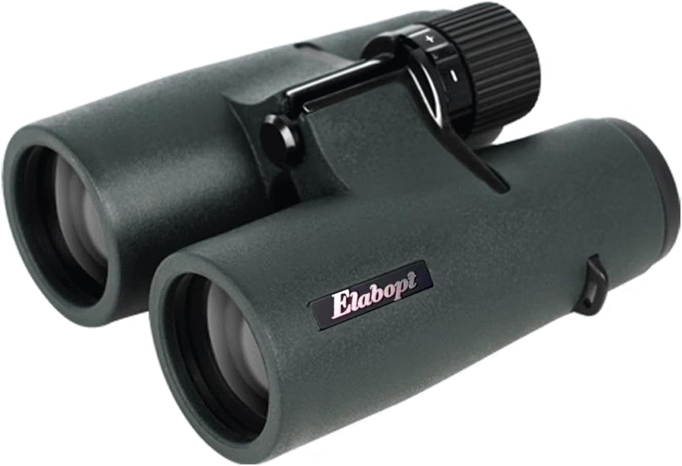 8x42ED Compact Binoculars for Adults – High-Powered BAK4 Prisms, Diamond White Coating, Waterproof & Fogproof, Rubber Armored – Ideal for Bird Watching, Hunting, Travel, Outdoor Sports