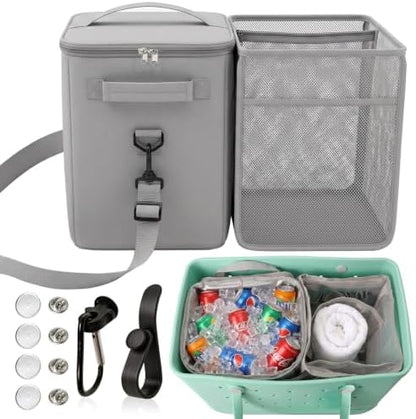 2-in-1 Cooler Organizer Insert for Large Beach Tote Bags