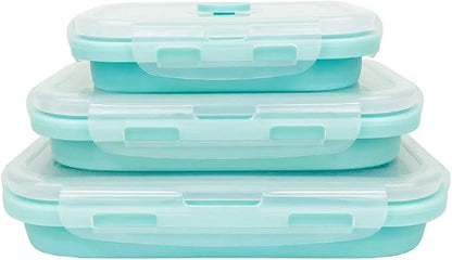 CARTINTS Silicone Collapsible Food Storage Containers-Prep/Storage Bowls - Image 3