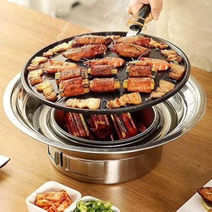 Baffect Korean Charcoal Grill For Indoor BBQ Cooking & Outdoor Camping