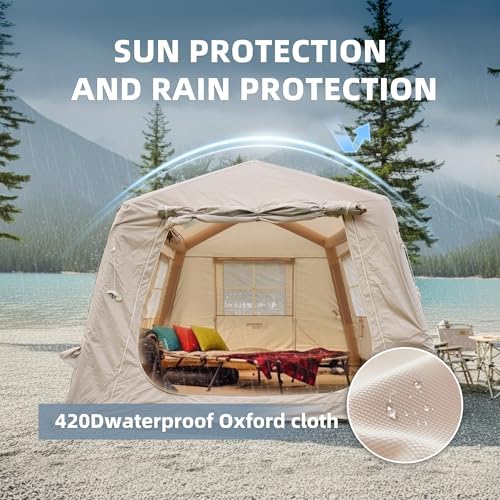 11m2Pop Up Tents for CampingWaterproof Camping Tent Person Family