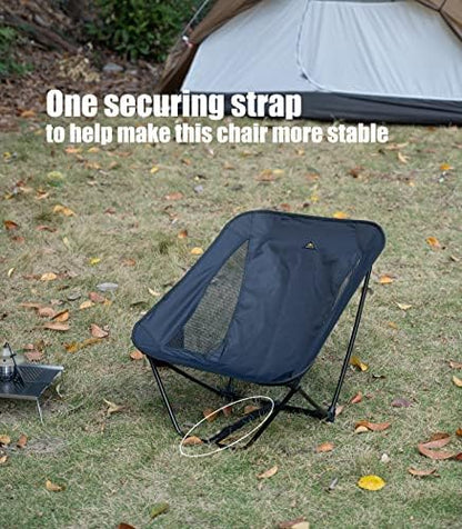 iClimb Low Ultralight Compact Folding Chair (Khaki)