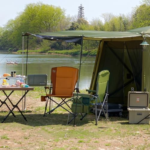 TIMBER RIDGE Oversized Folding Camping Chair High Back 500lbs