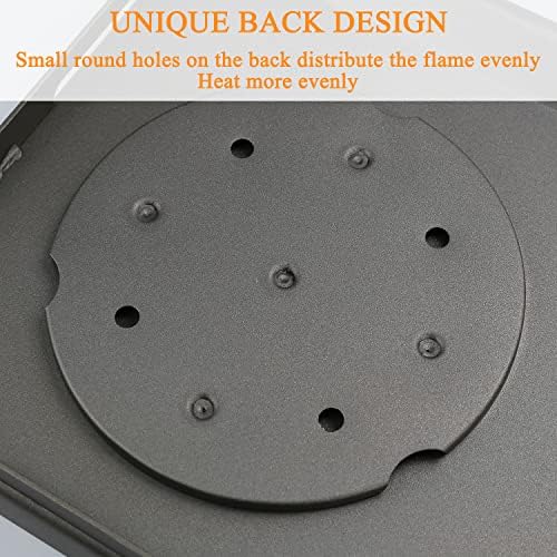 Griddle for Camp Chef 2 Burner Stove, Flat Top Griddle fits Camp Chef Accessories, 14 x 32'' Outdoor Cooking Systems