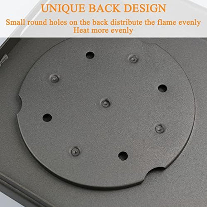 Griddle for Camp Chef 2 Burner Stove, Flat Top Griddle fits Camp Chef Accessories, 14 x 32'' Outdoor Cooking Systems