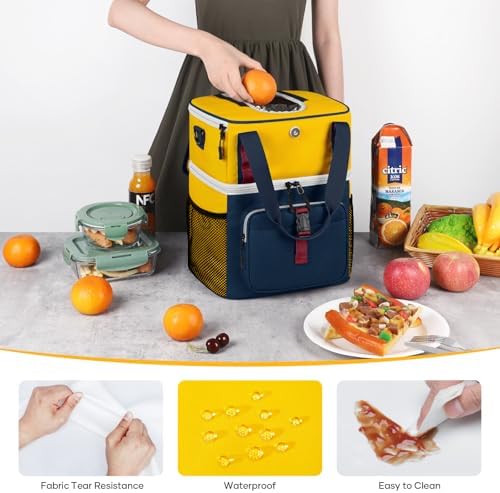 Maelstrom Insulated Lunch Bag, Leakproof Lunch Box with Quick Access Lid