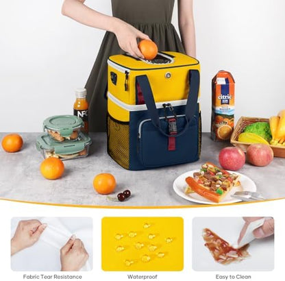 Maelstrom Insulated Lunch Bag, Leakproof Lunch Box with Quick Access Lid