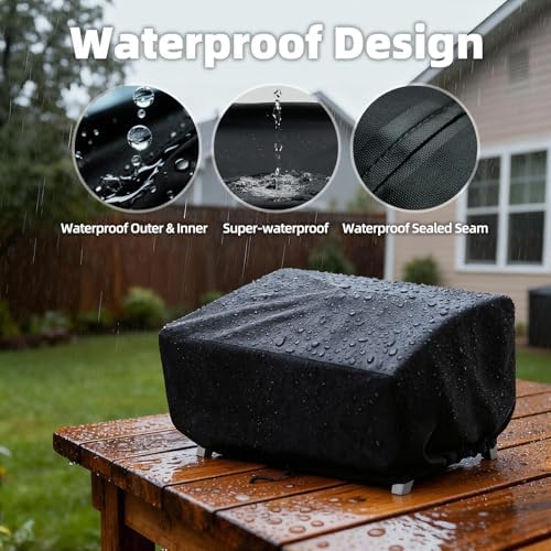 Grill Cover for Cuisinart CGG-306/CGG-059 Tabletop Grill, Cover Only
