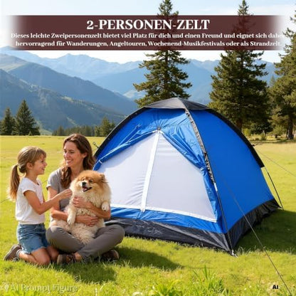 Camping Tents Lightweight Portable Small Tents Adults and Kid 2 Person