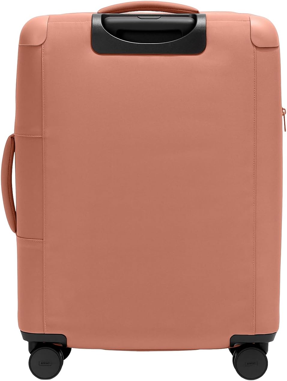 Away Softside Medium Checked Suitcase, 26 Inch Lightweight, Expandable Luggage For Men & Women, Durable Nylon Exterior, TSA Approved Lock, Ideal For Trips 1-2 Weeks, Clay Pink