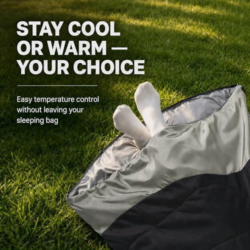 Sleeping Bags for Adults & Kids - Lightweight Camping Sleeping Bag