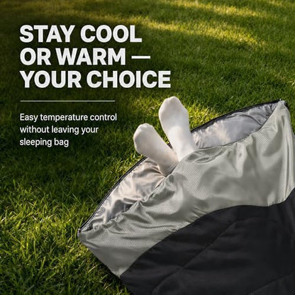 Sleeping Bags for Adults & Kids - Lightweight Camping Sleeping Bag