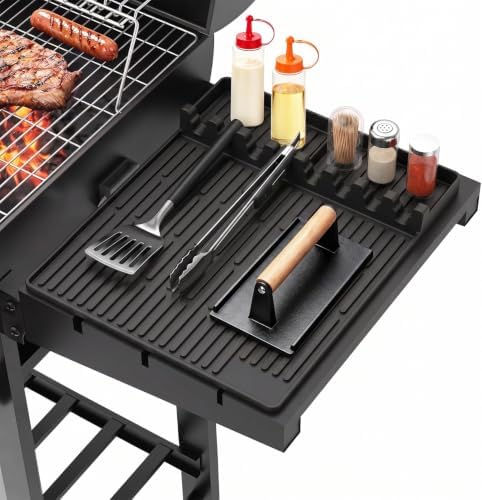 Silicone Grill Mat for Blackstone Griddle Accessories, 8-Slot Tool Mat