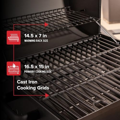 Nexgrill Tabletop 17.5" Charcoal Grill, Portable with Adjustable Air Vent