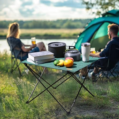 VILLEY Folding Camping Table, Portable Lightweight Table with Carry Bag