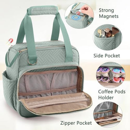 BAGSPRITE Coffee Maker Travel Bag Compatible with Keurig K-Mini Mate
