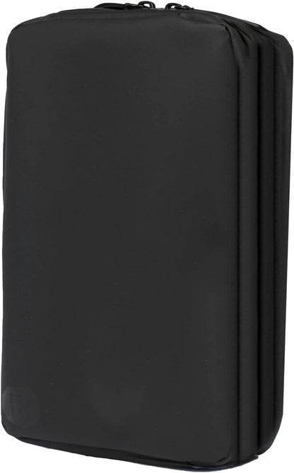 Gravel Explorer Slim Hanging Water Resistant Travel Toiletry Bag, Shaving Kit, Makeup Bag, Dopp Kit for Men and Women