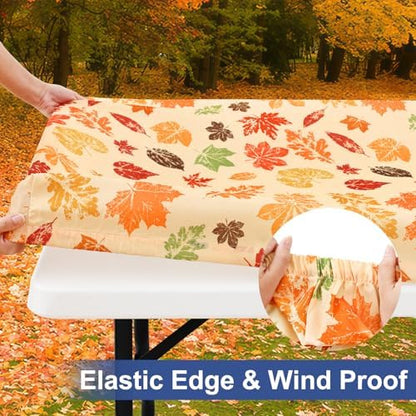 homing Rectangle Table Cloth Cover 6 Foot Elastic Fitted Tablecloth