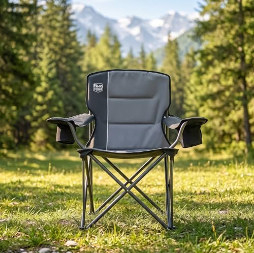 Timber Ridge 550 LBS Oversized Folding Camping Chair for Adults