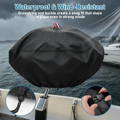 Boat Grill Cover for Magma A10-215 Kettle Portable Gas Grill
