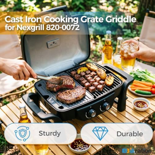 Cooking Grates and Griddle Kits for Nexgrill 820-0072