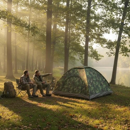 2 Person Camping Tent Lightweight Waterproof Backpacking Dome Tent, Easy Setup & Portable Shelter