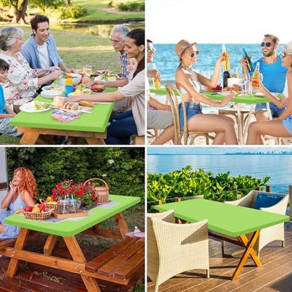 homing Rectangle Table Cloth Cover 5 Foot Elastic Fitted Tablecloth