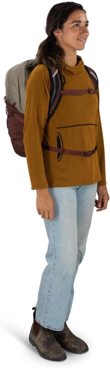 Osprey Quasar Commuter Backpack, Atlas Blue/Heather Grey