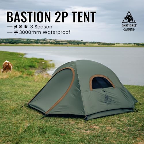 OneTigris Bastion 2P/4P Camping Tent, 3000mm Waterproof